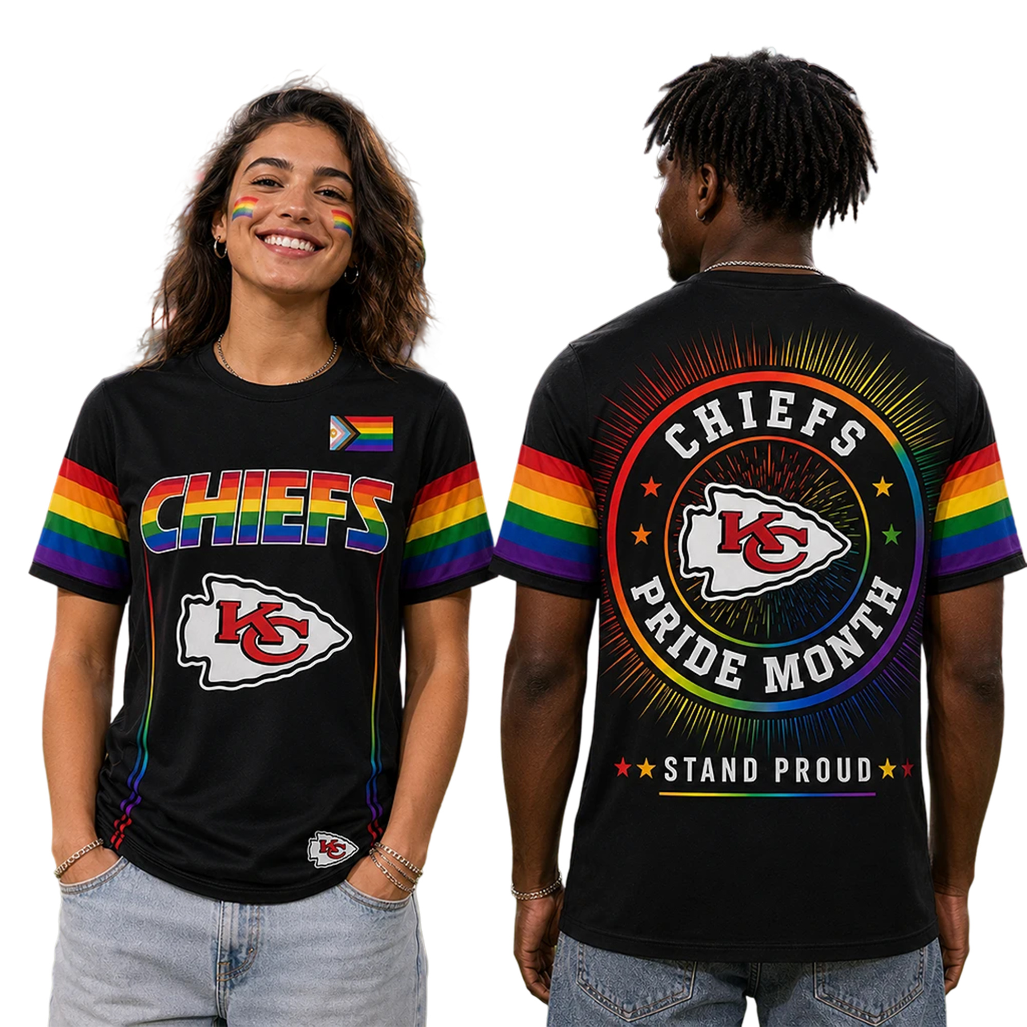 Chiefs Happy Pride Month Shirt Chiefs Happy Pride Month Shirt