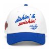 Clyde Frazier Knicks Frazier Dishin and Swishin Hat (2)