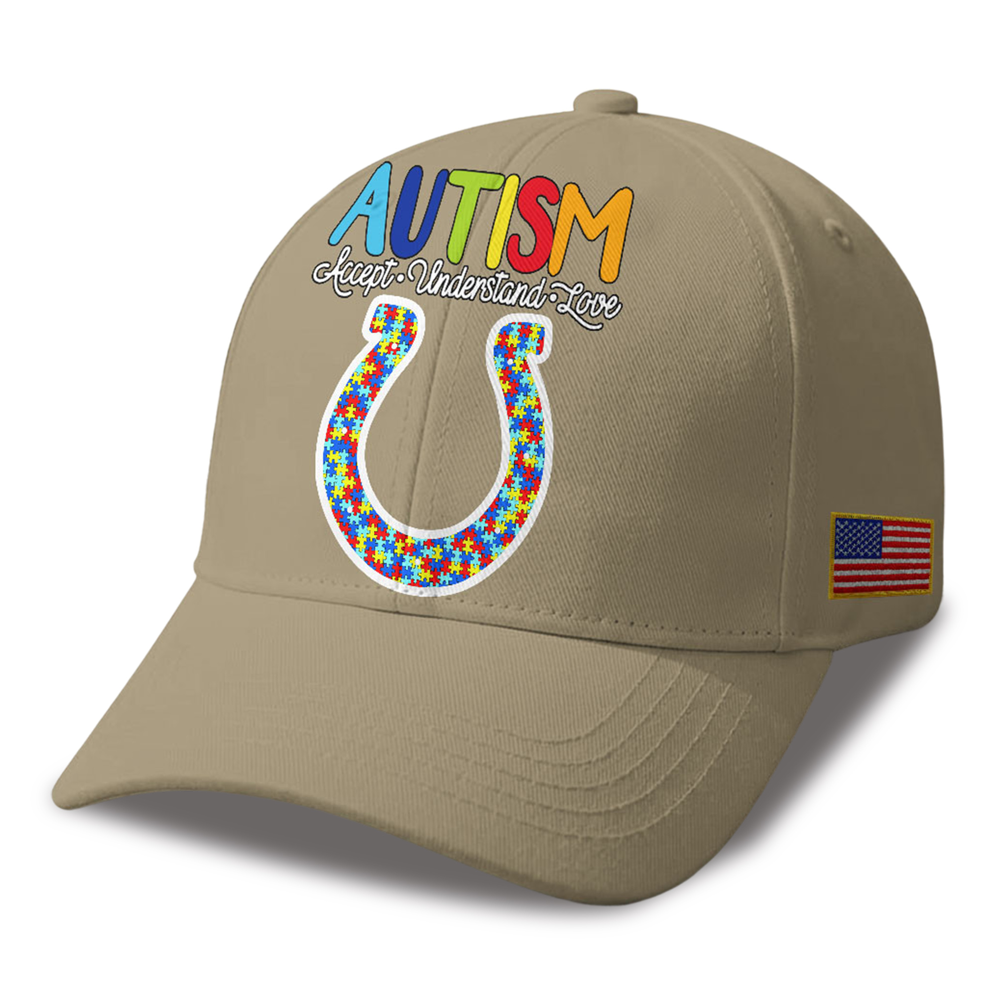 Colts Autism Awareness 2026 America Flag Hat 3 Colts Autism Awareness 2026 America Flag Hat 3