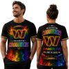 Commanders Pride Love Is Love Shirt 1