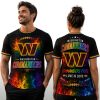 Commanders Pride Love Is Love Shirt 2