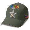 Cowboys Autism Awareness 2026 America Flag Hat 2