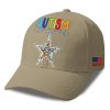 Cowboys Autism Awareness 2026 America Flag Hat 3