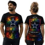 Cowboys Pride Love Is Love Shirt