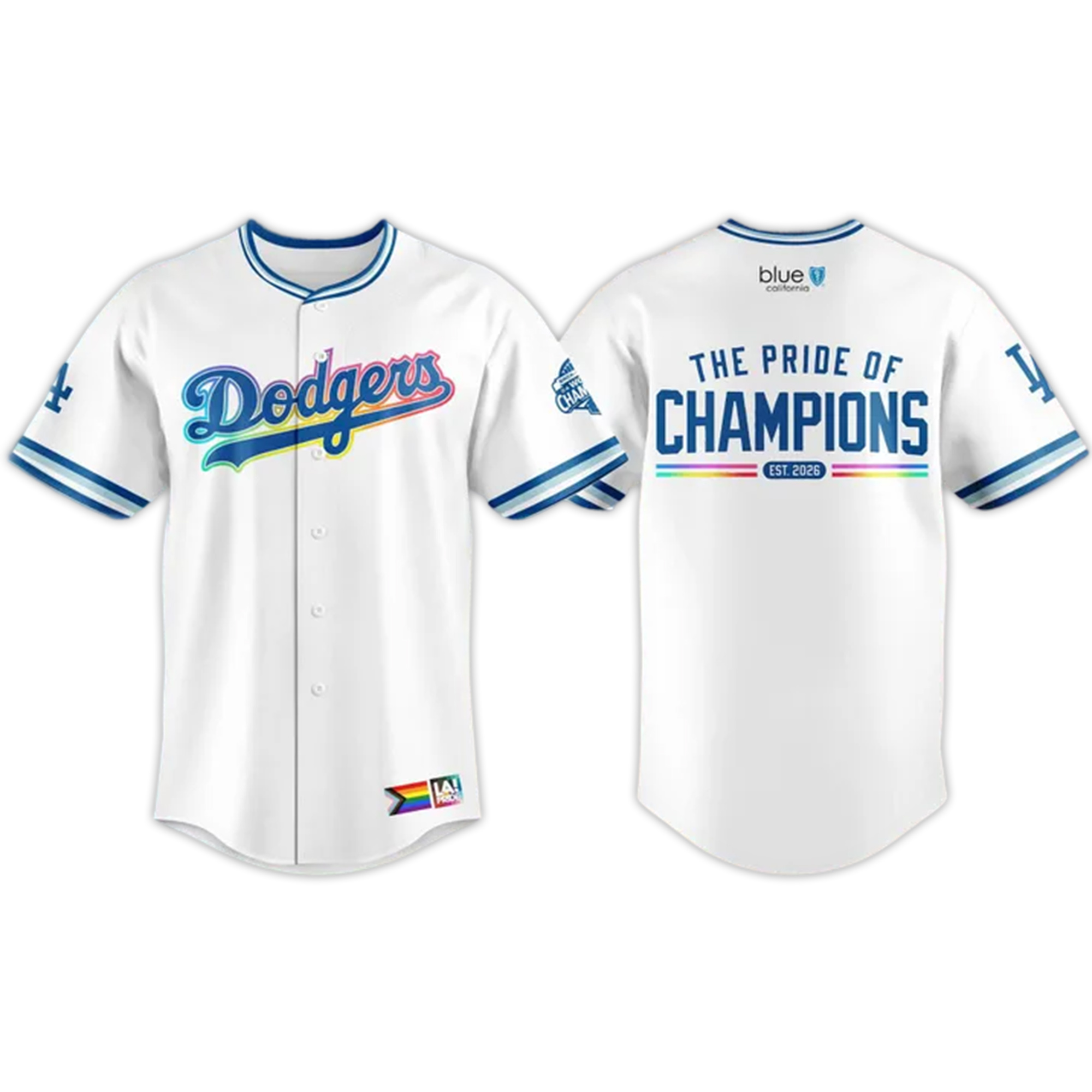 Dodgers 2026 LGBTQ Pride Night Jersey Dodgers 2026 LGBTQ Pride Night Jersey