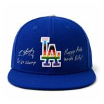 Dodgers Kike Hernandez 3x Ws Champ Happy Pride Month Billy Hat
