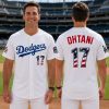 Dodgers USA 250 4th of July Shohei Ohtani Jersey (1)