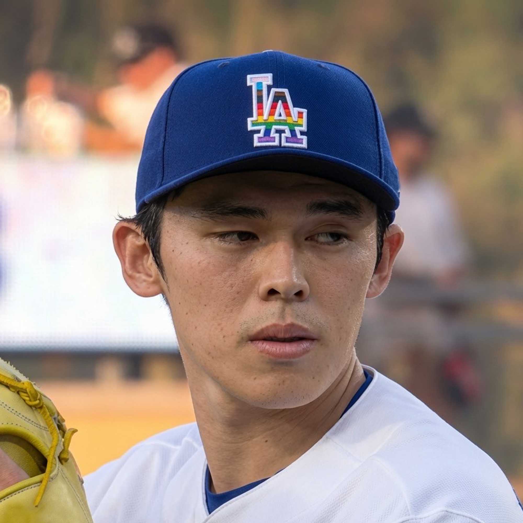 Dodgers Wearing Pride on Friday Night 2026 Hat 3 Dodgers Wearing Pride on Friday Night 2026 Hat (2)