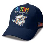 Dolphins Autism Awareness 2026 America Flag Hat