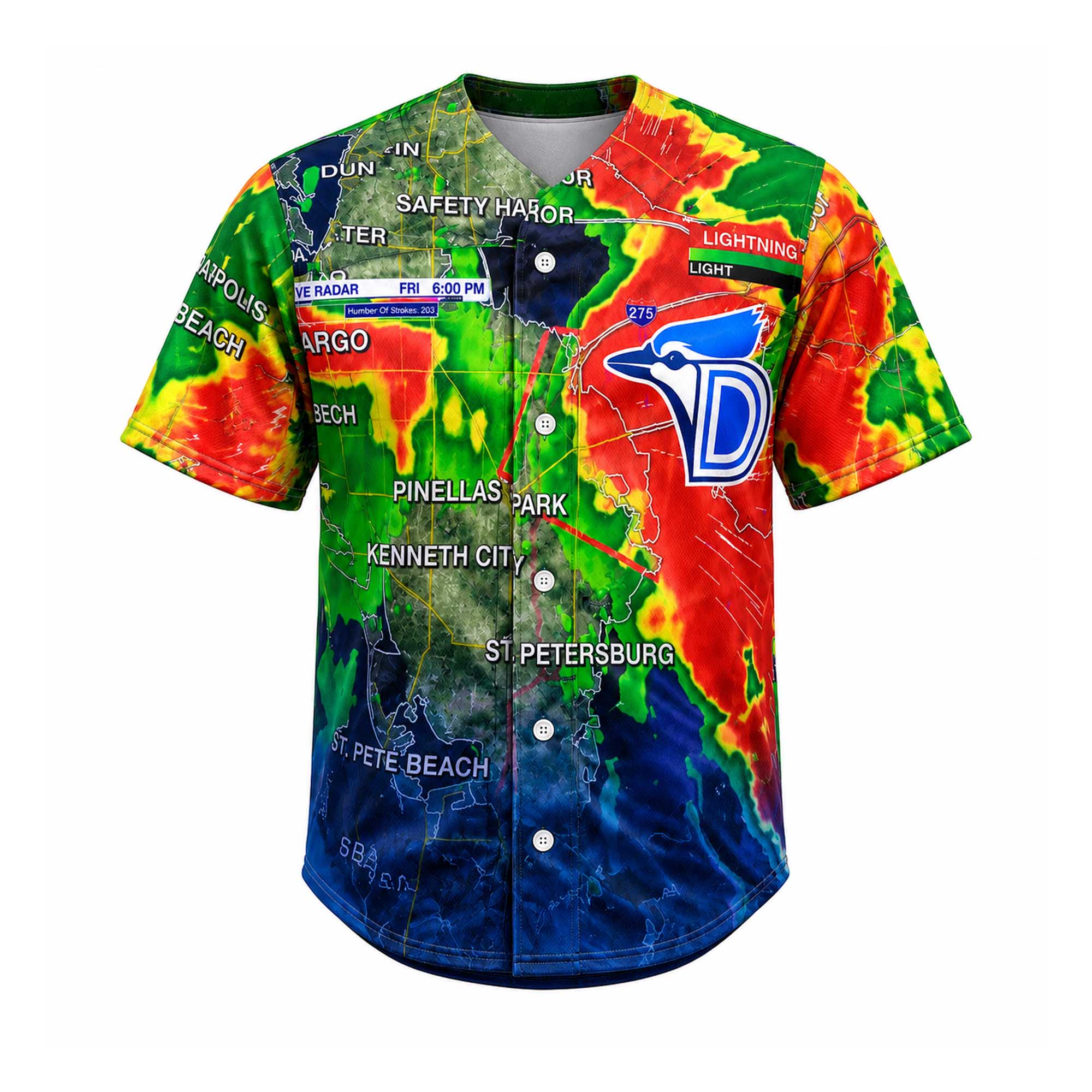 Dunedin Blue Jays Rain Delay Jersey 1 Dunedin Blue Jays Rain Delay Jersey (2)