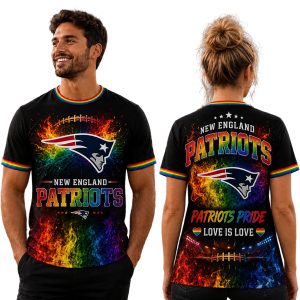 Patriots Pride Love Is Love Shirt 1