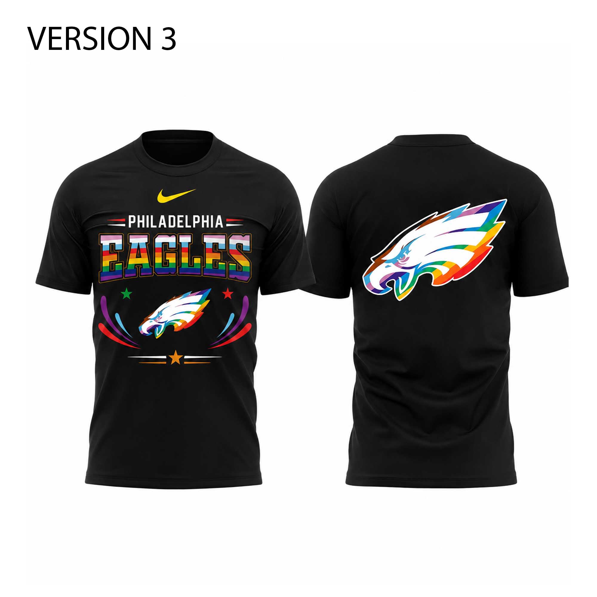 Eagles 2026 Pride Black Shirt 3 Eagles 2026 Pride Black Shirt (2)