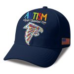 Falcons Autism Awareness 2026 America Flag Hat