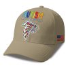 Falcons Autism Awareness 2026 America Flag Hat 3