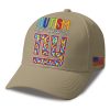 Giants Autism Awareness 2026 America Flag Hat 3