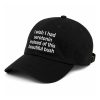 I Wish I Had Serotonin Instead Of This Beautiful Bush Hat (1)