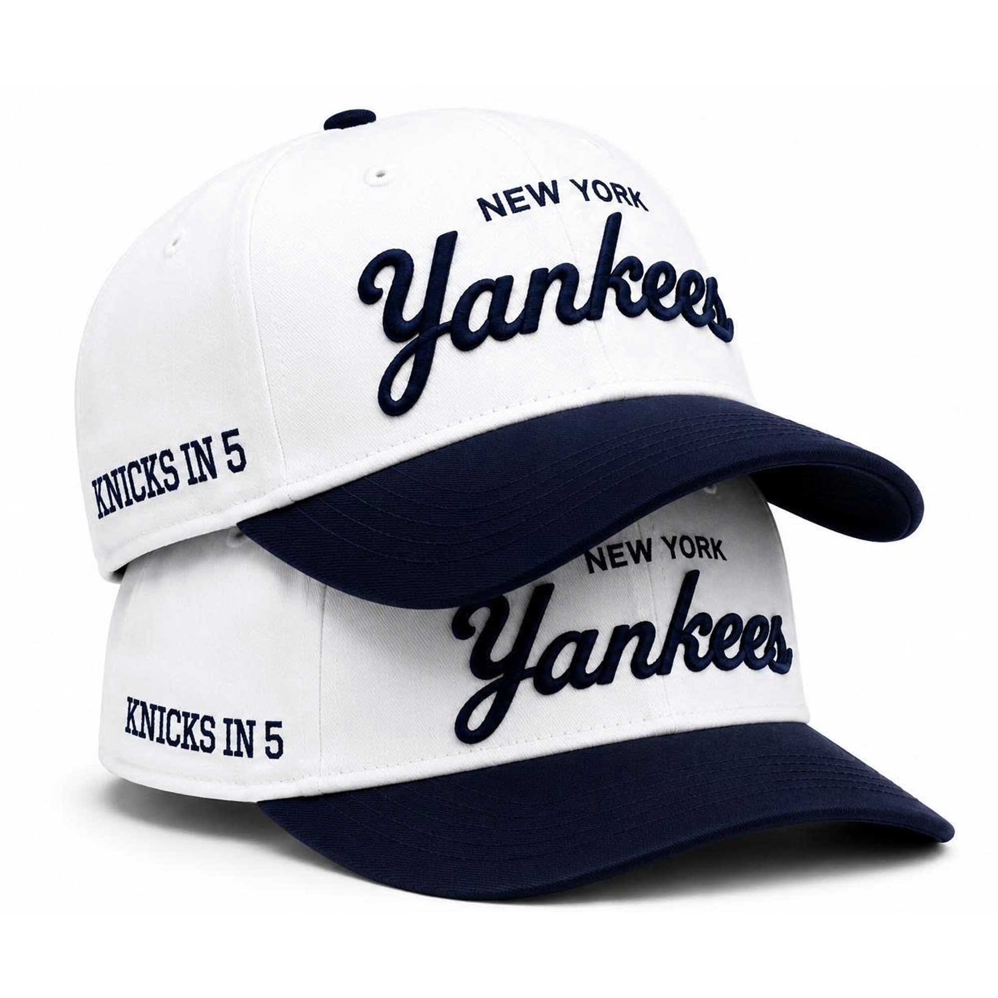 Jalen Brunson Yankees Knicks In 5 Hats 1 Jalen Brunson Yankees Knicks In 5 Hats (2)