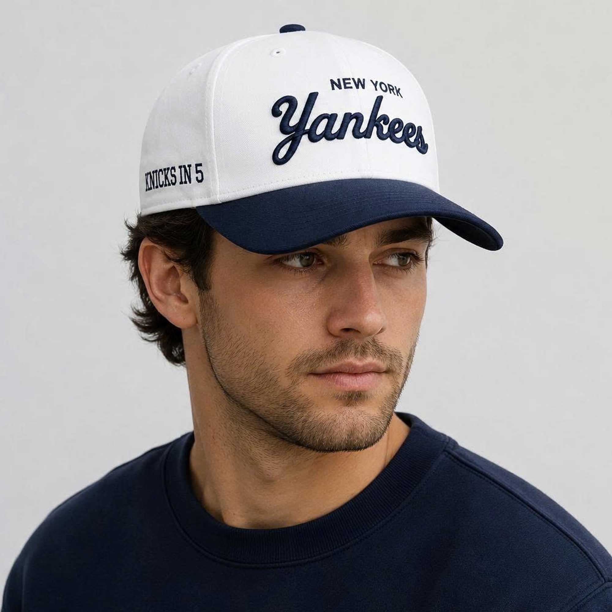 Jalen Brunson Yankees Knicks In 5 Hats (3) Jalen Brunson Yankees Knicks In 5 Hats (3)