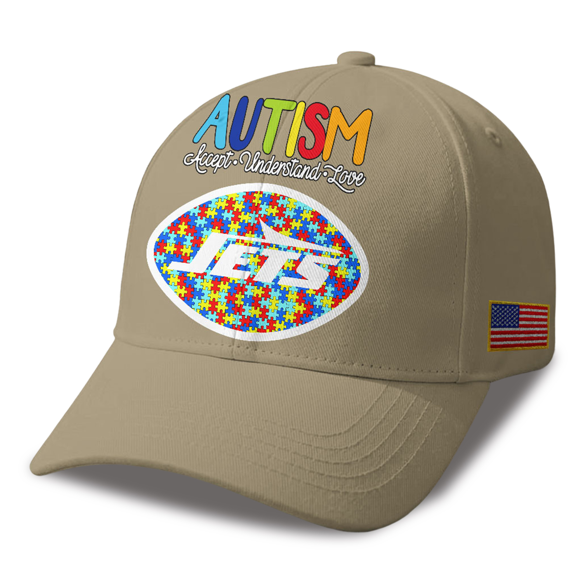 Jets Autism Awareness 2026 America Flag Hat 3 Jets Autism Awareness 2026 America Flag Hat 3