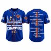 Knicks Championship All Team 2025 2026 Baseball Jersey (1)