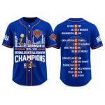 Knicks Championship All Team 2025-2026 Baseball Jersey