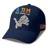 Lions Autism Awareness 2026 America Flag Hat 1