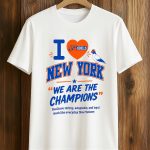 Mitchell Modell We Are The Champions Knicks Pigeon Shirt