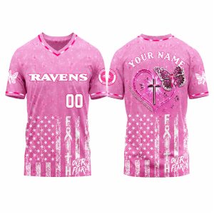 Ravens x Breast Cancer Awareness Month 2026 Football Jersey (2)