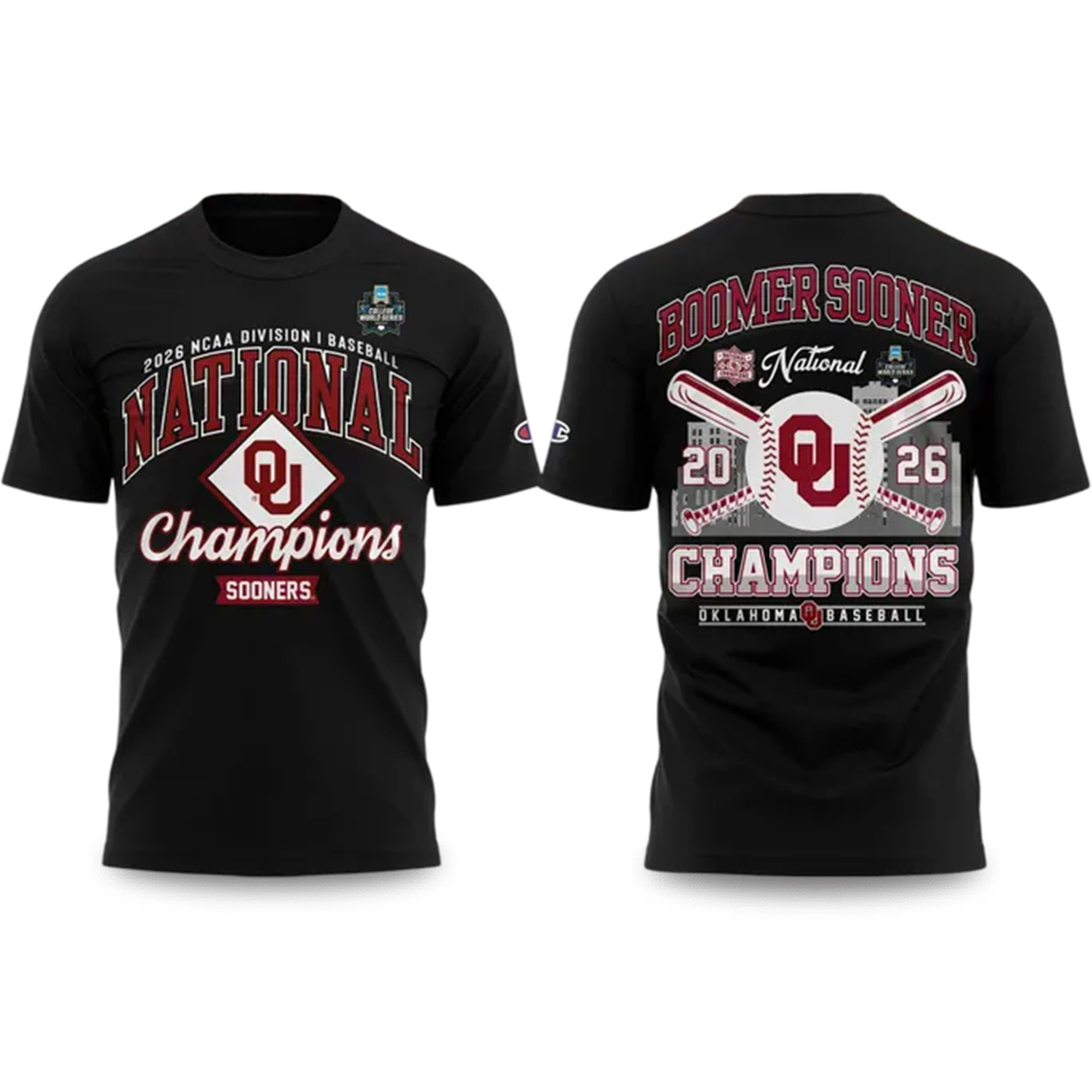 Oklahoma Sooners 2026 College World Series Champions Locker Room Shirt 2 Oklahoma Sooners 2026 College World Series Champions Locker Room Shirt (4)