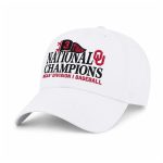 Oklahoma Sooners Three Time National Champions Hat