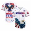 Oklahoma Sooners x 4th Of July 250th Anniversary Celebration USA Jersey (3)
