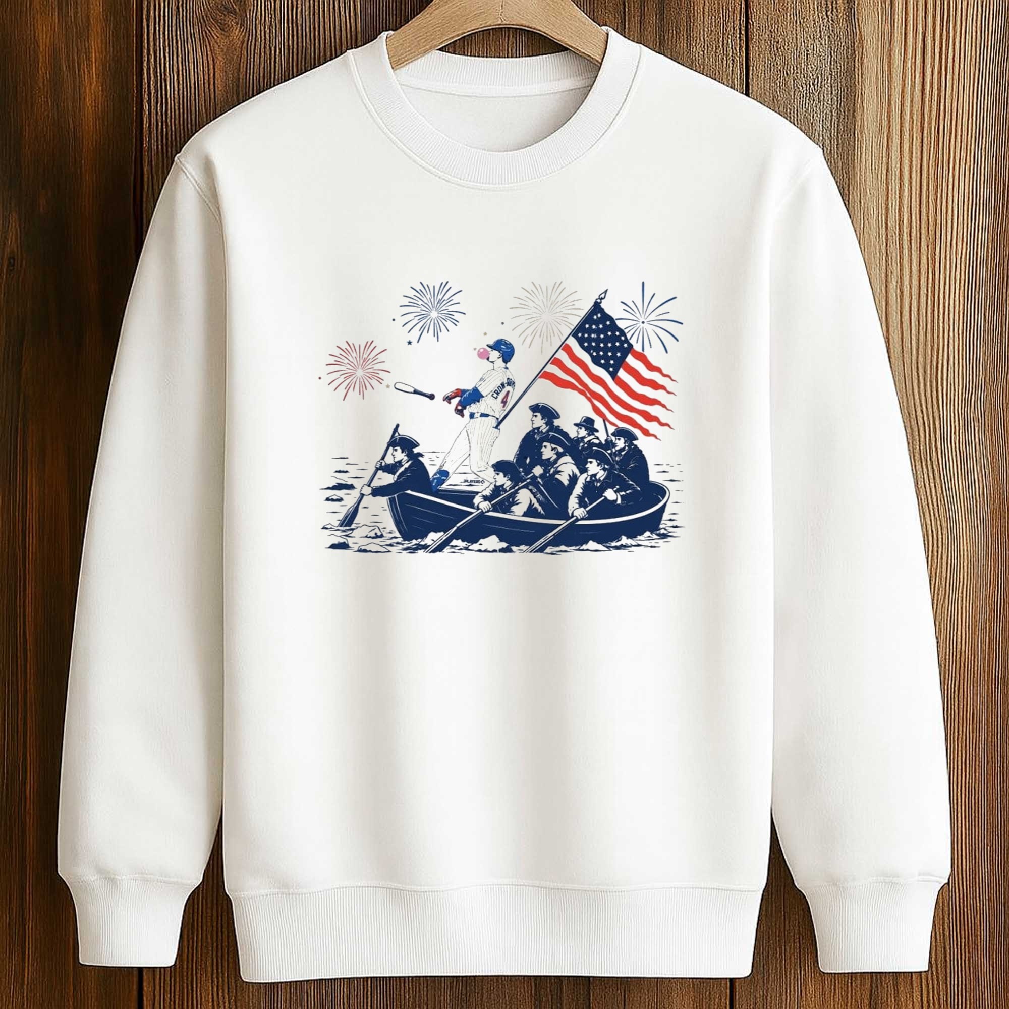 PCA Cubs Crossing The Delaware 4th of July Shirt 3 PCA Cubs Crossing The Delaware 4th of July Shirt (3)