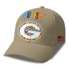Packers Autism Awareness 2026 America Flag Hat 3