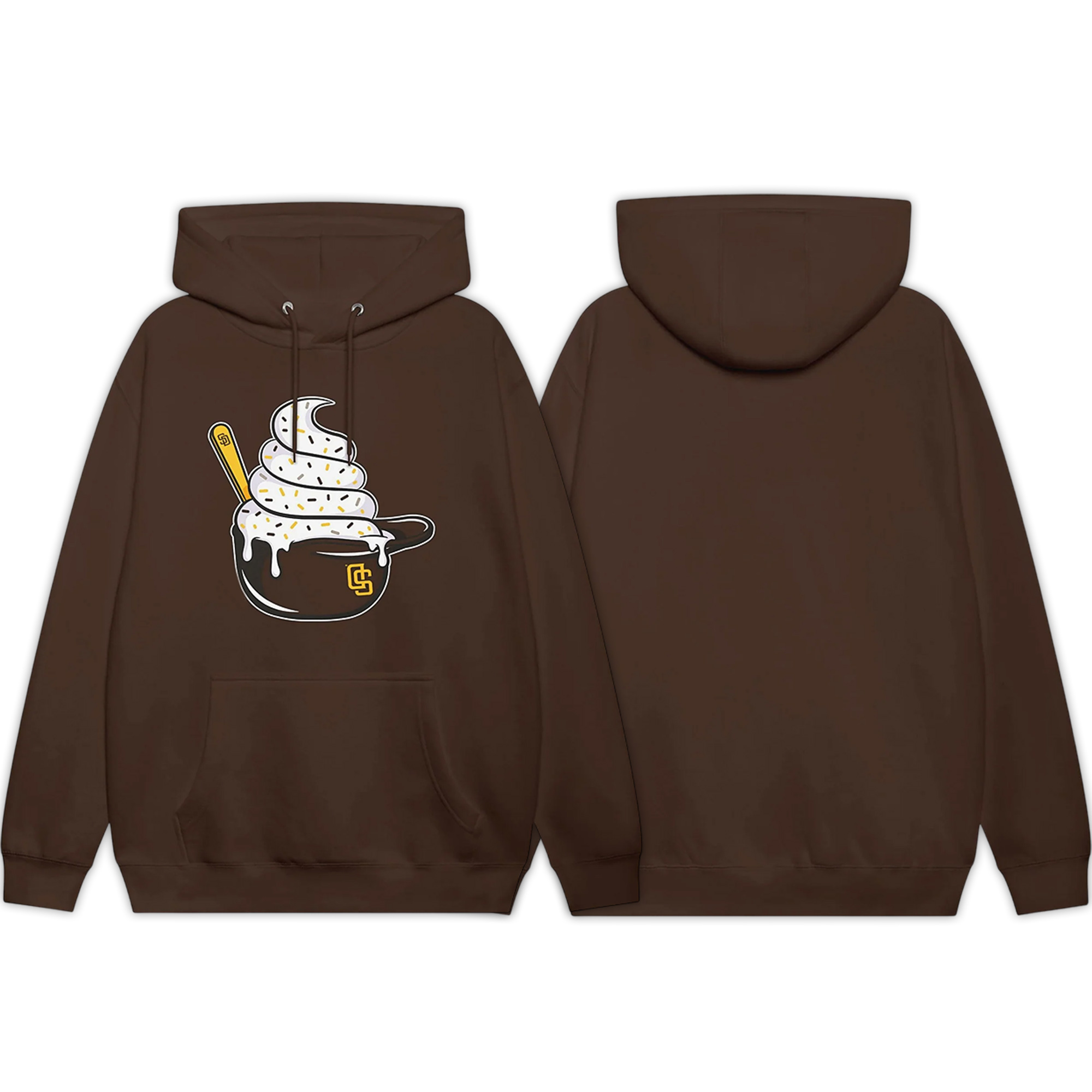 Padres Ice Cream Helmet Hoodie Padres Ice Cream Helmet Hoodie