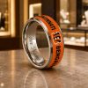Personalized Bengals Tungsten Carbide Ring (1)