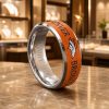 Personalized Broncos Tungsten Carbide Ring 3 Personalized Broncos Tungsten Carbide Ring (2)
