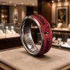Personalized Cardinals Tungsten Carbide Ring (1)