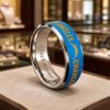 Personalized Chargers Tungsten Carbide Ring (1)