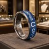 Personalized Colts Tungsten Carbide Ring 3 Personalized Colts Tungsten Carbide Ring (2)
