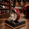 Personalized Falcons Tungsten Carbide Ring (1)
