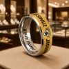 Personalized Jaguars Tungsten Carbide Ring (1)