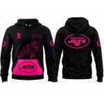 Personalized Jets x Breast Cancer Awareness Hoodie