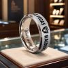 Personalized Raiders Tungsten Carbide Ring (1)