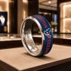 Personalized Texans Tungsten Carbide Ring (1)