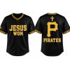 Pirates Jesus Won Baseball Jersey 5 Pirates Jesus Won Baseball Jersey (3)
