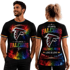 Falcons Pride Love Is Love Shirt 1