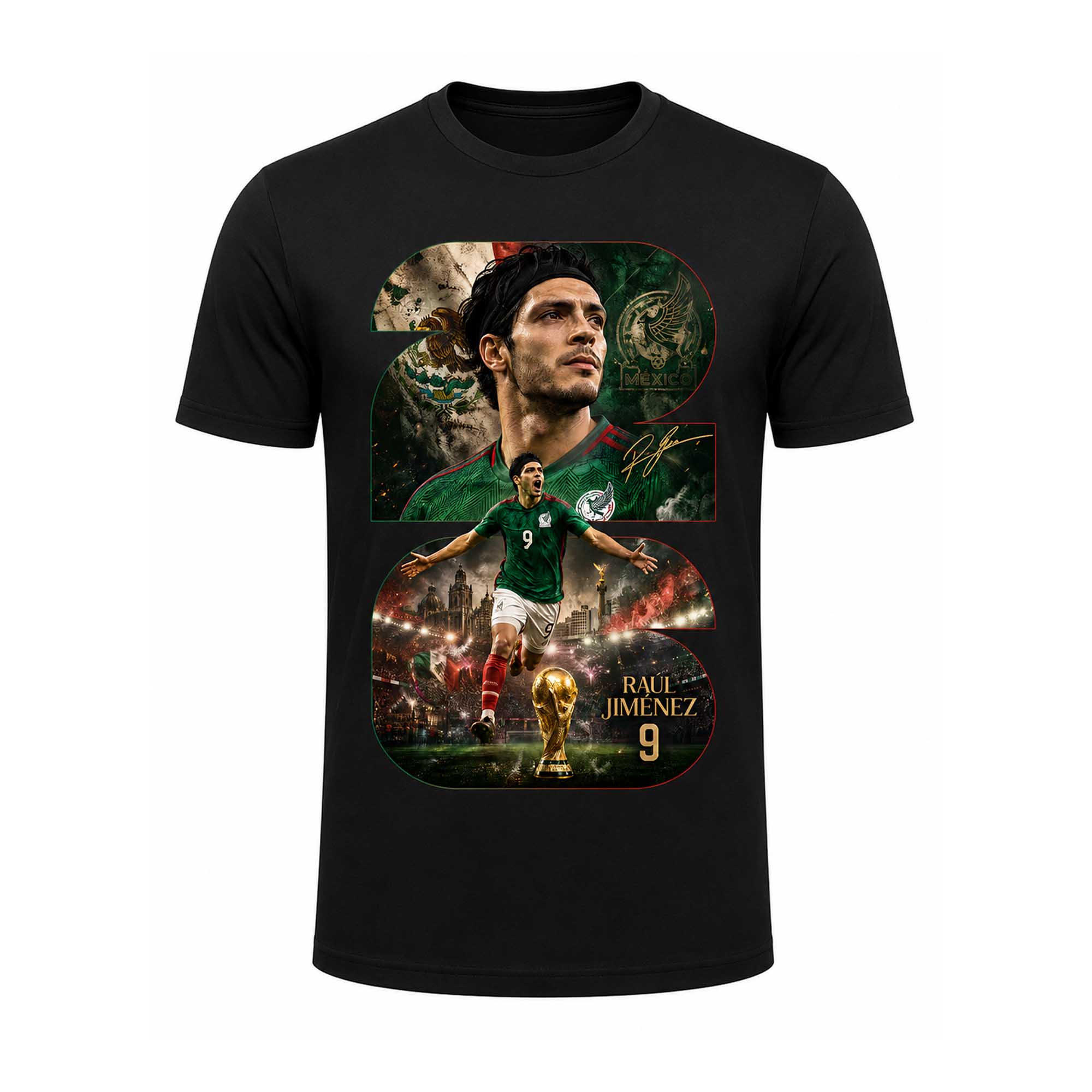 Raul Jiménez Mexico World Cup 2026 Shirt 1 Raul Jiménez Mexico World Cup 2026 Shirt (2)