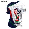 Retro 2026 Soccer Mexico United States Canada Print T Shirt (1)