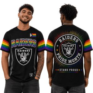 Raiders Happy Pride Month Shirt 1