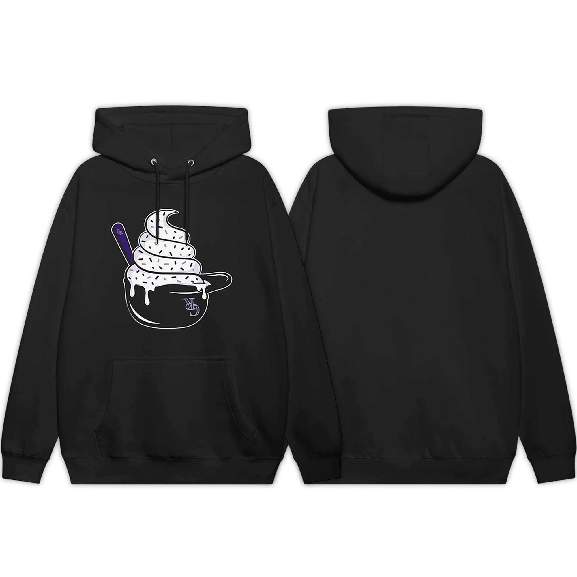 Rockies Ice Cream Helmet Hoodie Rockies Ice Cream Helmet Hoodie